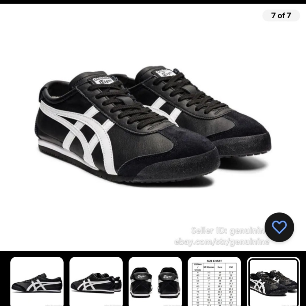 NWT Onitsuka Tigers